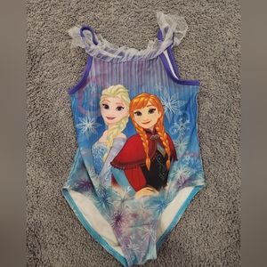 Disney Frozen girls 4T one piece bathing suit